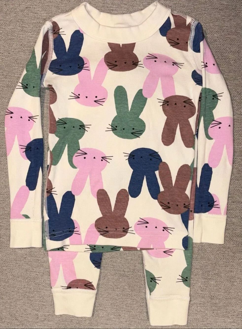 Hanna Andersson Easter pajama set size 4